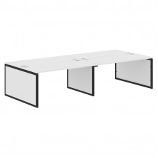 Стол 4-х местный XQPWST 3214 Белый/Антрацит 3200х1406х750 XTEN-QP