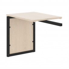 Брифинг приставка XQPB 860 Бук Тиара/Антрацит 800х600х750 XTEN-QP