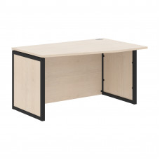 Стол эргономичный XQPCT 149H(R) Бук Тиара/Антрацит 1400х900х750 XTEN-QP