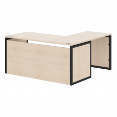 Стол угловой XQPCT 1615H Бук Тиара/Антрацит 1600х1500х750 XTEN-QP