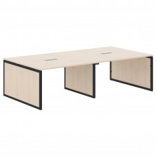 Конференц стол XQPSCT 2714 Бук Тиара/Антрацит 2720х1406х750 XTEN-QP