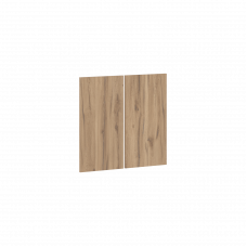 Дверь низкая (2шт) ELD 42-2 Дуб Денвер светлый 422х18х765 EDIS