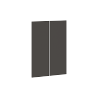 Дверь средняя (2шт) EMD 42-2 Мокко 422х18х1132 EDIS