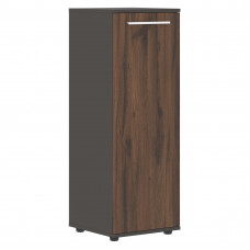 Шкаф средний узкий EMCS 42.1 Дуб Денвер тёмный/Белый/Мокко 426х430х1199 EDIS