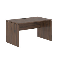 Стол прямой EDST 1380 Дуб Денвер тёмный/Мокко 1360х800х750 EDIS