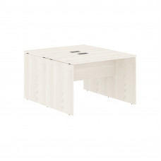 Стол двойной ED2ST 1167 Ясень Траун/Мокко 1160х1346х750 EDIS