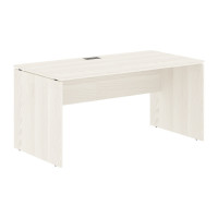 Стол прямой EDST 1580 Ясень Траун/Мокко 1560х800х750 EDIS