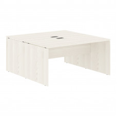 Стол двойной ED2ST 1580 Ясень Траун/Мокко 1560х1606х750 EDIS