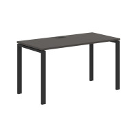 Стол прямой EUST 1367 Мокко/Черный 1360х670х750 EDIS