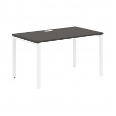 Стол прямой EUST 1380 Мокко/Белый 1360х800х750 EDIS