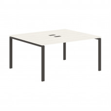 Стол 2-х местный EUWST 1513 Ясень Траун/Мокко 1560х1346х750 EDIS