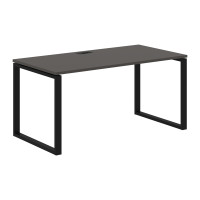 Стол прямой EQST 1580 Мокко/Черный 1560х800х750 EDIS
