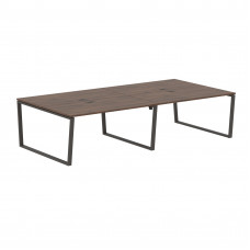 Стол 4-х местный EVWST 3116 Дуб Денвер тёмный/Мокко 3126х1606х750 EDIS