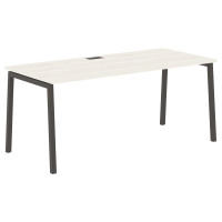 Стол прямой ELST 1780 Ясень Траун/Мокко 1760х800х750 EDIS