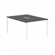 Стол 2-х местный EUWST 1116 Мокко/Белый 1160х1606х750 EDIS