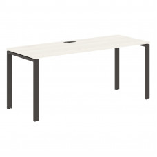 Стол прямой EUST 1767 Ясень Траун/Мокко 1760х670х750 EDIS