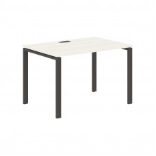 Стол прямой EUST 1180 Ясень Траун/Мокко 1160х800х750 EDIS