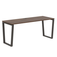 Стол прямой EVST 1767 Дуб Денвер тёмный/Мокко 1760х670х750 EDIS