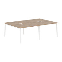 Стол 4-х местный ELWST 2316 Дуб Денвер светлый/Белый 2326х1606х750 EDIS