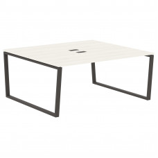 Стол 2-х местный EVWST 1716 Ясень Траун/Мокко 1760х1606х750 EDIS