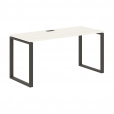 Стол прямой EQST 1567 Ясень Траун/Мокко 1560х670х750 EDIS