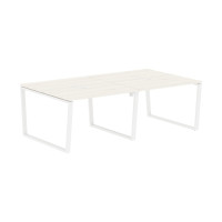 Стол 4-х местный EVWST 2313 Ясень Траун/Белый 2326х1346х750 EDIS