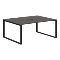 Стол 2-х местный EQWST 1713 Мокко/Черный 1760х1346х750 EDIS
