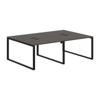 Стол 4-х местный EQWST 2316 Мокко/Черный 2326х1606х750 EDIS