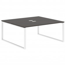 Стол 2-х местный EQWST 1716 Мокко/Белый 1760х1606х750 EDIS