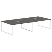 Стол 4-х местный EQWST 3516 Мокко/Белый 3526х1606х750 EDIS