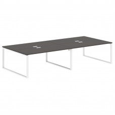 Стол 4-х местный EQWST 3516 Мокко/Белый 3526х1606х750 EDIS