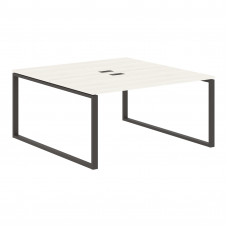 Стол 2-х местный EQWST 1516 Ясень Траун/Мокко 1560х1606х750 EDIS