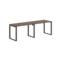 Стол 2-х местный EQWST 2367 Дуб Денвер тёмный/Мокко 2326х670х750 EDIS