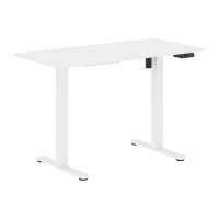 Стол письменный AT-002.1 Белый/Белый 1200х600х720-1180 XTEN-UP