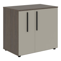 Тумба под фригобар VGR 8655 Аметист/Черный матовый/Дуб Сильвер 860х550х800 VELION