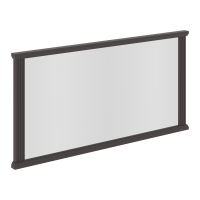 Зеркало настенное MM 1124 Венге Магия 1124х37х560 MUAR