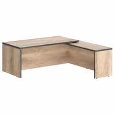 Стол руководителя TCT 2020(R) дуб Каньон 2000х2000х750 TORR