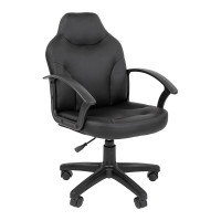 Кресло CHAIRMAN 210 Экокожа, цвет Черный