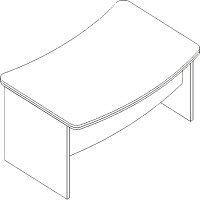 Стол для руководителя Л.Р-16, серия Лауреат