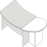 Конференц-приставка (правая/левая) Л.РП1-11, серия Лауреат