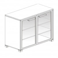 Шкаф для документов Л.Ш-4С, серия Лауреат