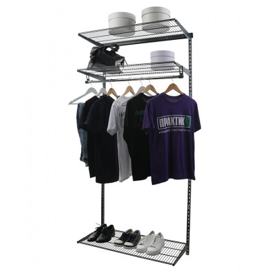 Гардеробная система Basic G90 графит