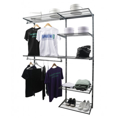 Гардеробная система Optima G150 графит