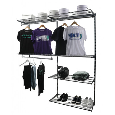 Гардеробная система Optima G180 графит