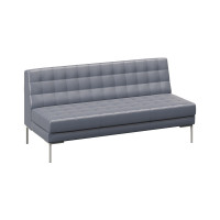 Forest Диван без подлокотников трехместный FR-D-03 Oregon 17/Металл Серый 1760*800*840