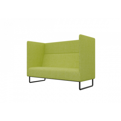 Bronks Диван двухместный BROS-2 Romeo 07/Металл Черный 1715*760*1180