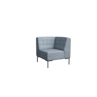 Forest Секция угловая FR-U-01 Enzo 994/Металл Серый 790*790*840