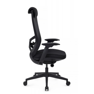 Кресло Gemini EGE-002A Черный пластик/Черный