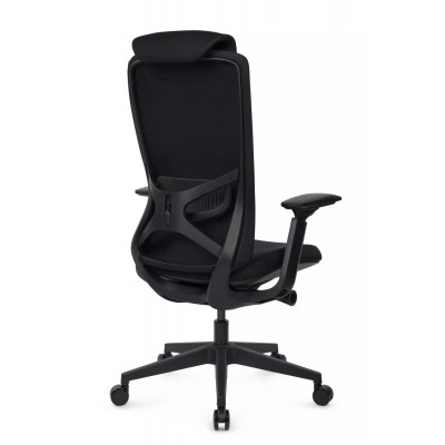 Кресло Gemini EGE-002A Черный пластик/Черный