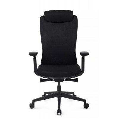 Кресло Gemini EGE-002A Черный пластик/Черный